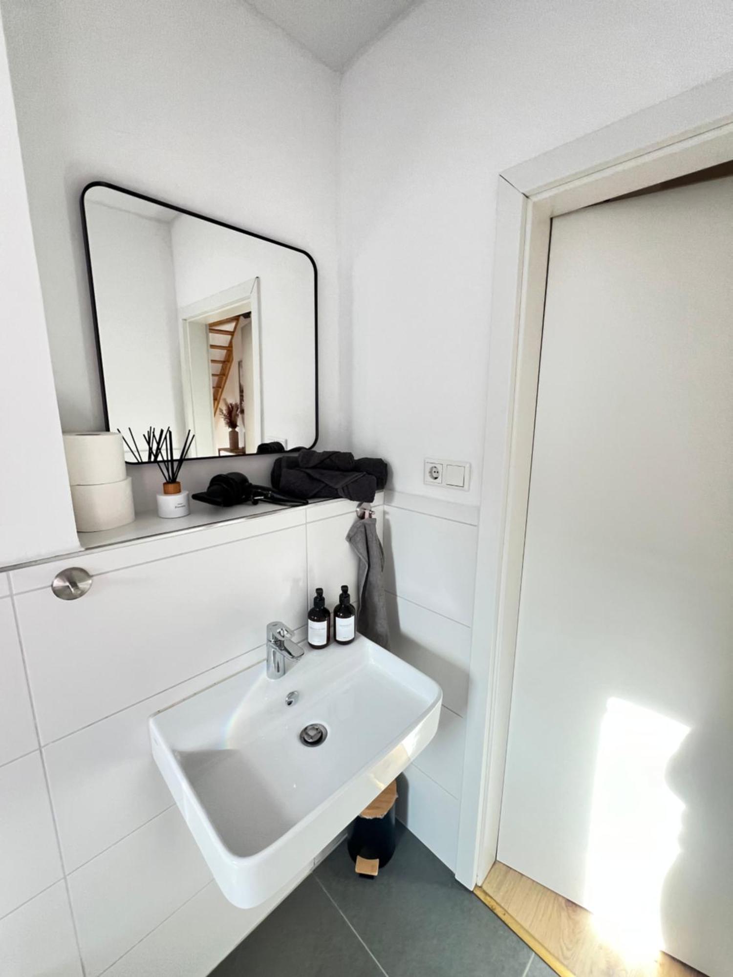 Maisonette-Apartment Mit Klimaanlage - In Dorsten Zentrum - Esterno foto