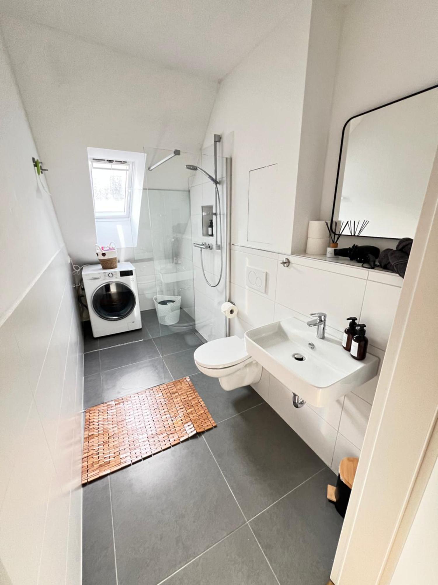Maisonette-Apartment Mit Klimaanlage - In Dorsten Zentrum - Esterno foto