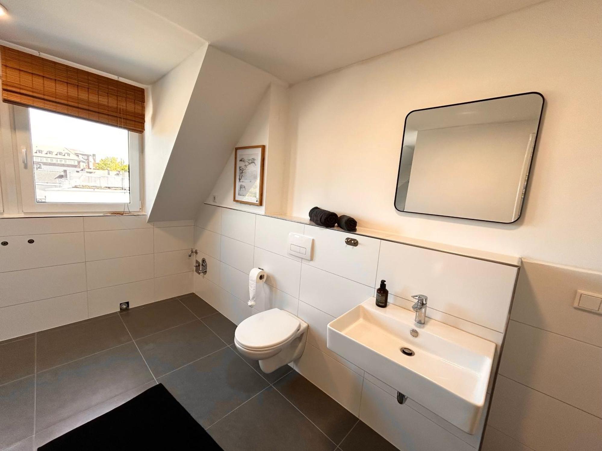 Maisonette-Apartment Mit Klimaanlage - In Dorsten Zentrum - Esterno foto